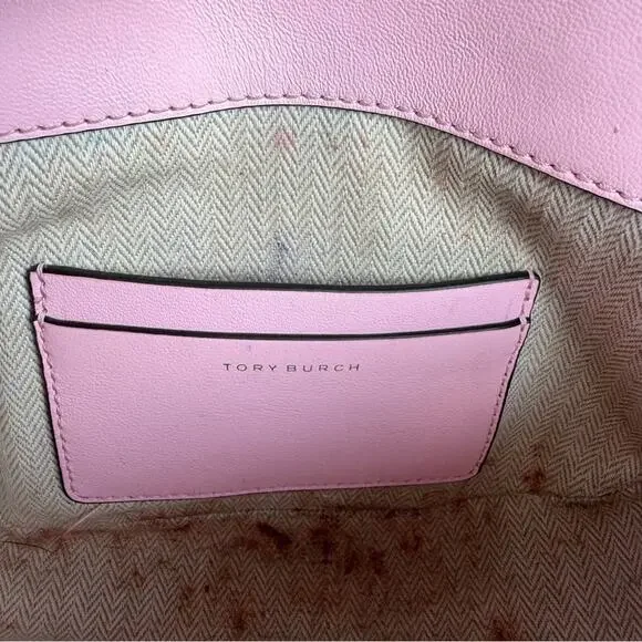 Tory Burch mini Fleming Soft Grain Crescent shoulder bag - Picture 14 of 16